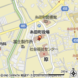 福岡県田川郡糸田町周辺の地図