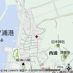 福岡県福岡市西区西浦1285周辺の地図