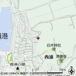 福岡県福岡市西区西浦1287周辺の地図