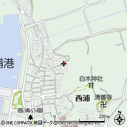 福岡県福岡市西区西浦1283周辺の地図
