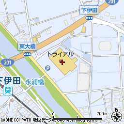 スーパーセンタートライアル田川店周辺の地図