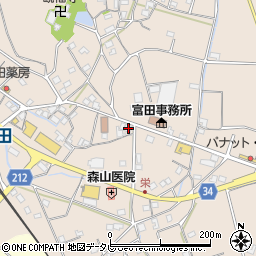 有限会社栗麺周辺の地図