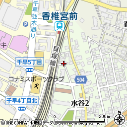 長岡アパート周辺の地図
