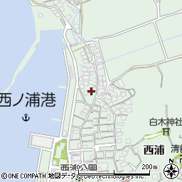 福岡県福岡市西区西浦1267周辺の地図