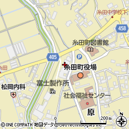 福岡県田川郡糸田町2013周辺の地図