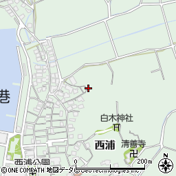 福岡県福岡市西区西浦1313周辺の地図