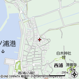 福岡県福岡市西区西浦1280周辺の地図