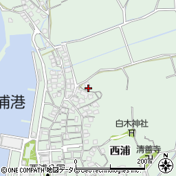 福岡県福岡市西区西浦1282周辺の地図
