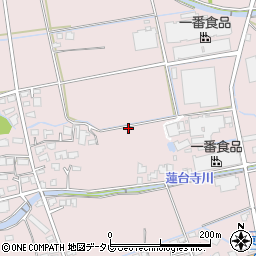 福岡県飯塚市伊川周辺の地図
