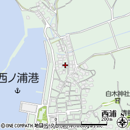 福岡県福岡市西区西浦1269周辺の地図