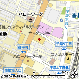 ローランドミュージックスクールミュージックメイト福岡千早センター周辺の地図