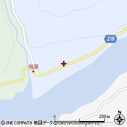 高知県香美市香北町有瀬55-2周辺の地図