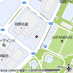 ニチレキ株式会社　九州支店周辺の地図