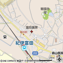 富田薬房周辺の地図