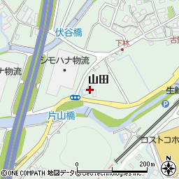 福岡県糟屋郡久山町山田1550周辺の地図