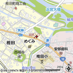 浜田商会広善社周辺の地図