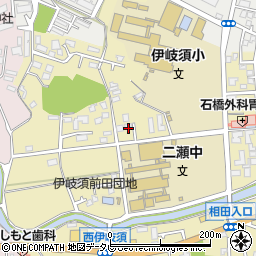 福岡県飯塚市伊岐須813周辺の地図