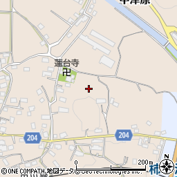 福岡県香春町（田川郡）中津原周辺の地図