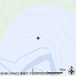 徳島県海部郡海陽町若松2周辺の地図