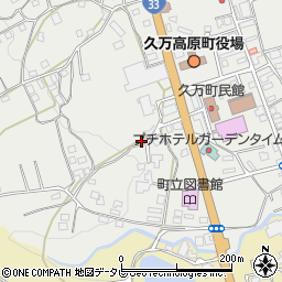 愛媛県上浮穴郡久万高原町久万1456-2周辺の地図