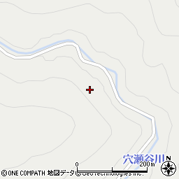 徳島県海陽町（海部郡）相川（下穴瀬谷）周辺の地図