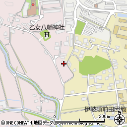 福岡県飯塚市伊川1276-2周辺の地図