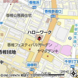 ハローワーク福岡東周辺の地図