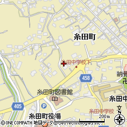 福岡県田川郡糸田町2103周辺の地図