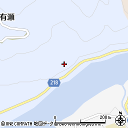 日ノ御子土佐山田線周辺の地図