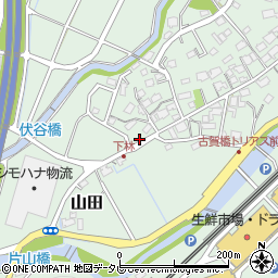 福岡県糟屋郡久山町山田1603周辺の地図