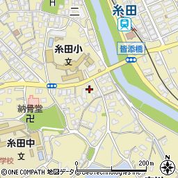 西日本シティ銀行糸田支店周辺の地図