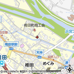 椎田建設業組合周辺の地図
