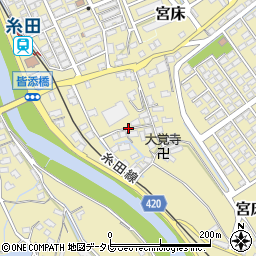 福岡県田川郡糸田町2035-3周辺の地図