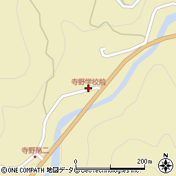 寺野学校前周辺の地図