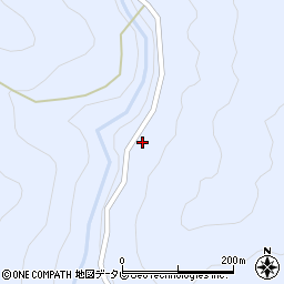 徳島県海陽町（海部郡）浅川（荒瀬）周辺の地図