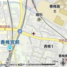 ライオンズマンション香椎宮参道周辺の地図