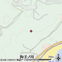 和歌山県東牟婁郡那智勝浦町狗子ノ川124周辺の地図
