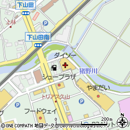 ダイソートリアス久山店周辺の地図