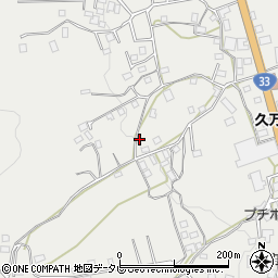 愛媛県上浮穴郡久万高原町久万1333-2周辺の地図