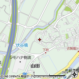 福岡県糟屋郡久山町山田2113周辺の地図