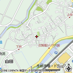 福岡県糟屋郡久山町山田1627周辺の地図
