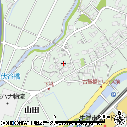 福岡県糟屋郡久山町山田1617周辺の地図