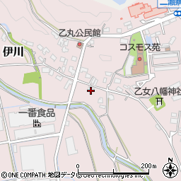 福岡県飯塚市伊川1173-1周辺の地図