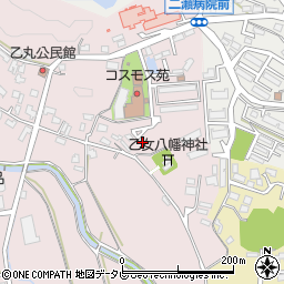 福岡県飯塚市伊川1263-17周辺の地図