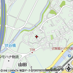 福岡県糟屋郡久山町山田1614周辺の地図