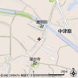 福岡県田川郡香春町中津原791-8周辺の地図