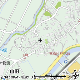 福岡県糟屋郡久山町山田1625周辺の地図