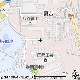 香春変電所周辺の地図