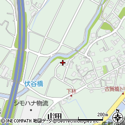 福岡県糟屋郡久山町山田2121周辺の地図