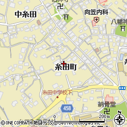 福岡県田川郡糸田町2205周辺の地図